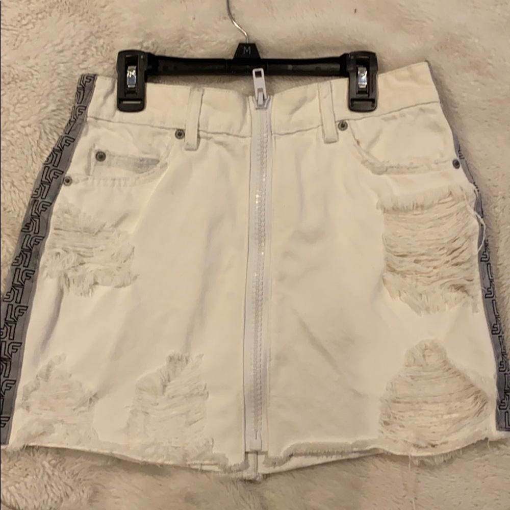 LF the brand denim skirt
